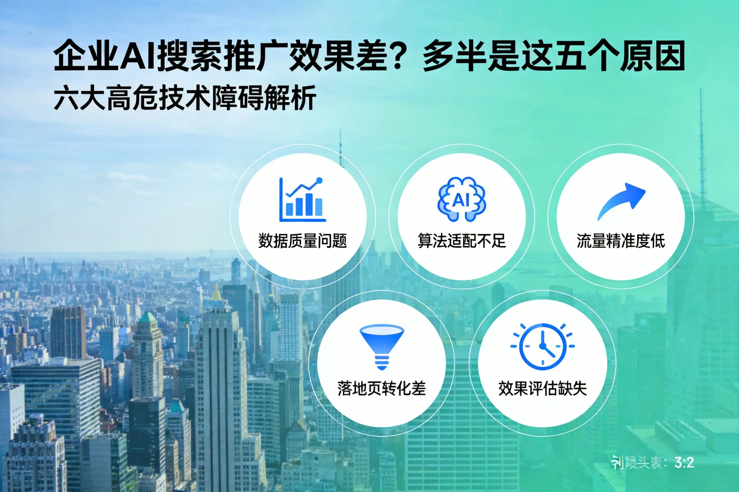 彝良企业AI搜索推广效果差?多半是这五个原因